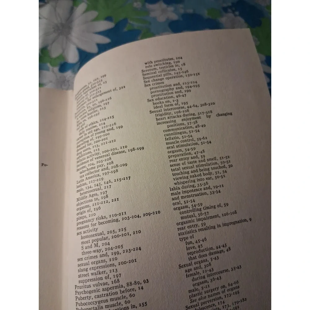 Vintage 1969 Everything You Always Wanted to Know About Sex Hardcover Book